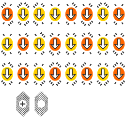 Hexamino ist eine ungewöhnliche Spielvariante mit sechseckigen Dominosteinen.
